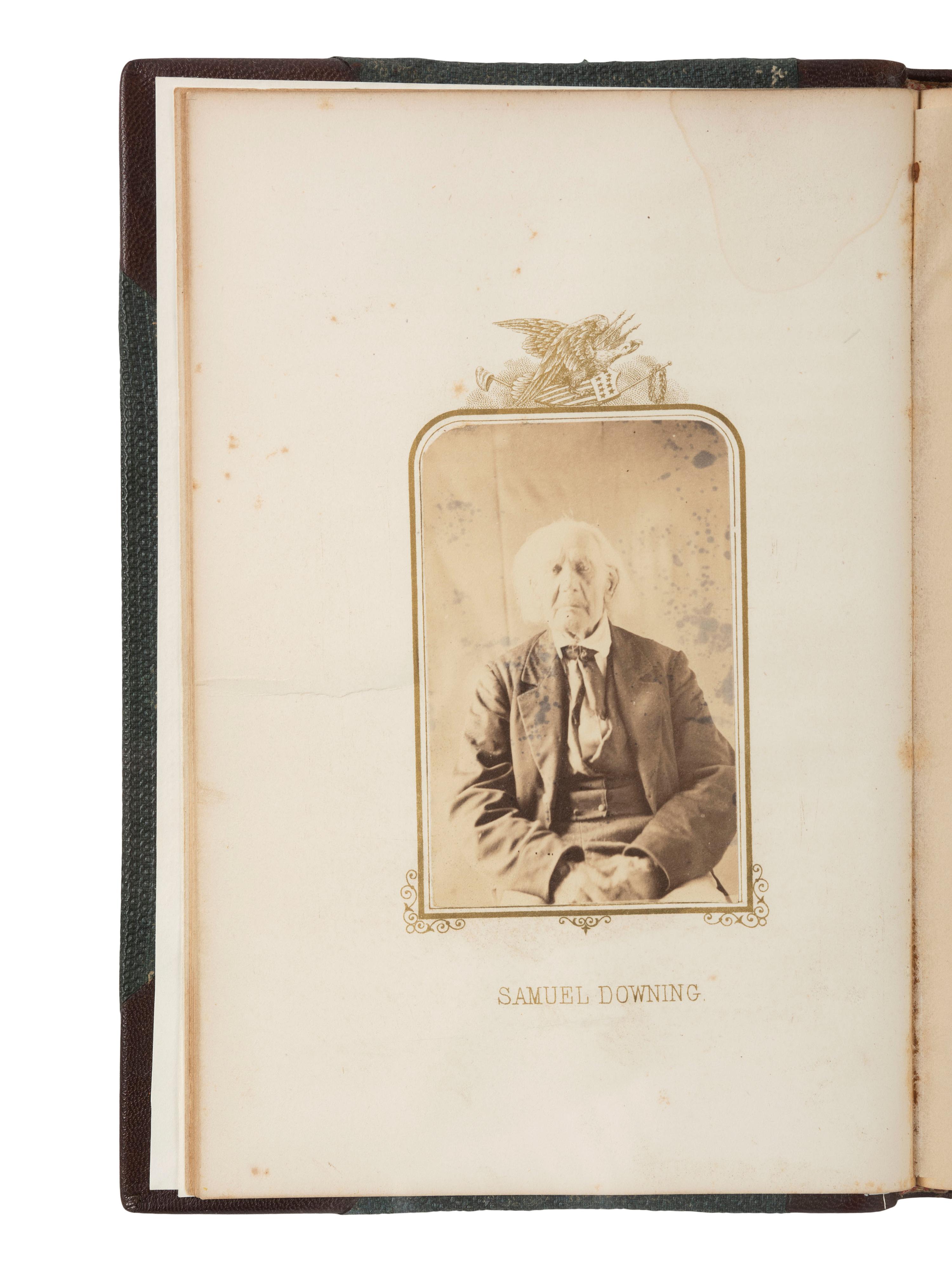 Photo-Illustrated Books & Photography Albums HILLARD, Elias Brewster, Rev. (1825-1895). The Last Men of the Revolution . Hartford: N. A. & R. A. Moore, 1864.