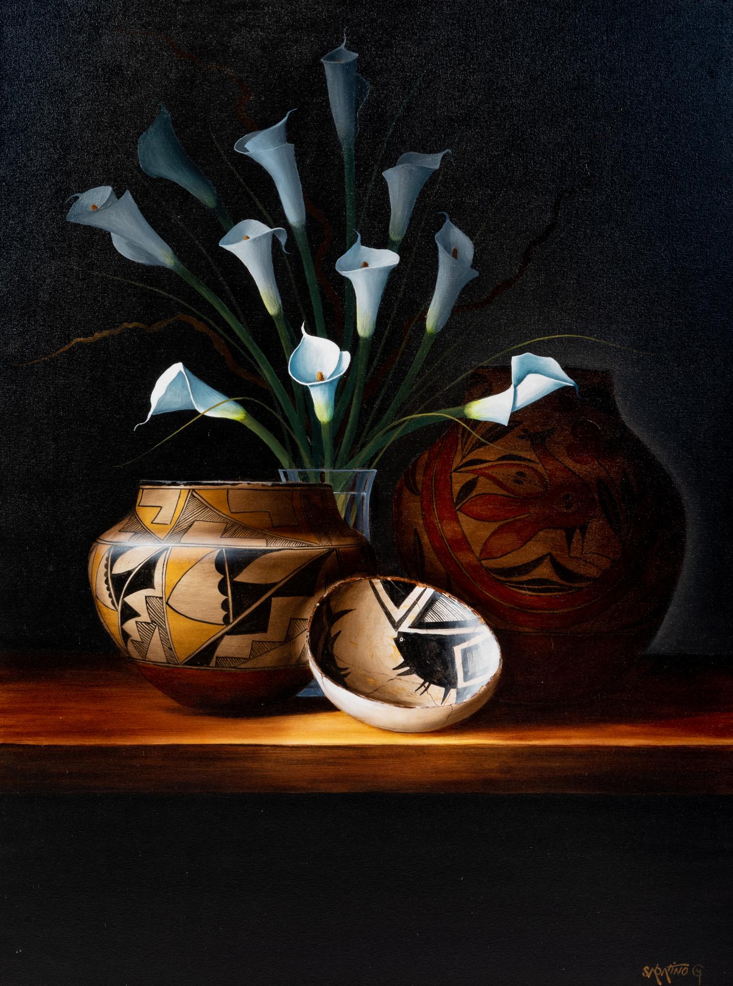 Calla Lillies, Some In, Some Out