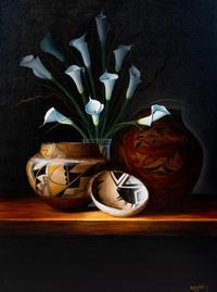 Calla Lillies, Some In, Some Out