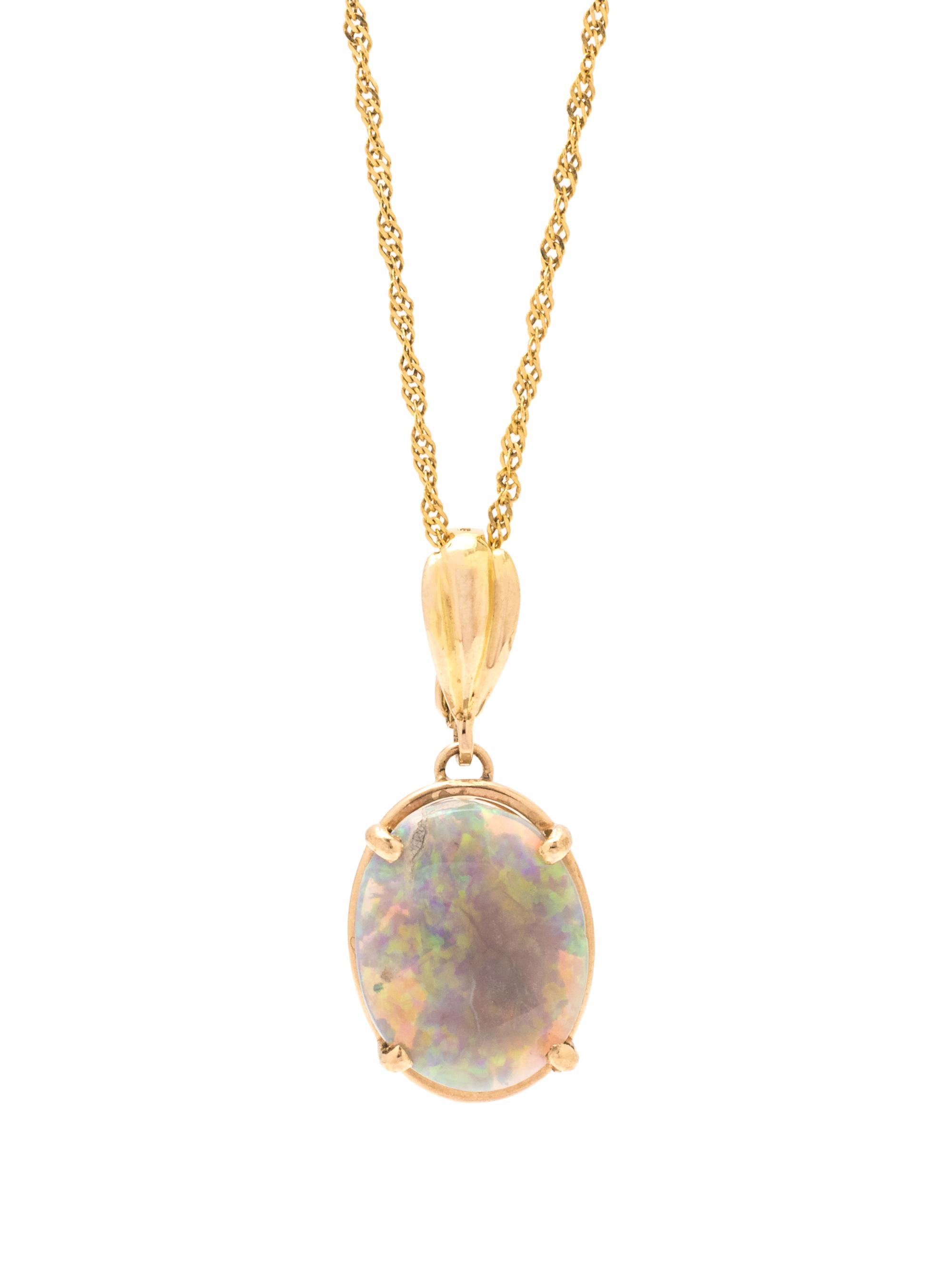 OPAL PENDANT/NECKLACE