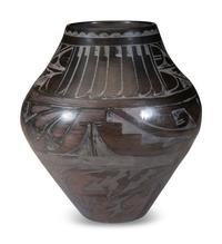 Blackware Pottery Jar