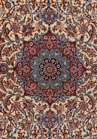 An Isfahan Silk and Wool Rug