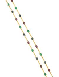 MULTIGEM STATION NECKLACE