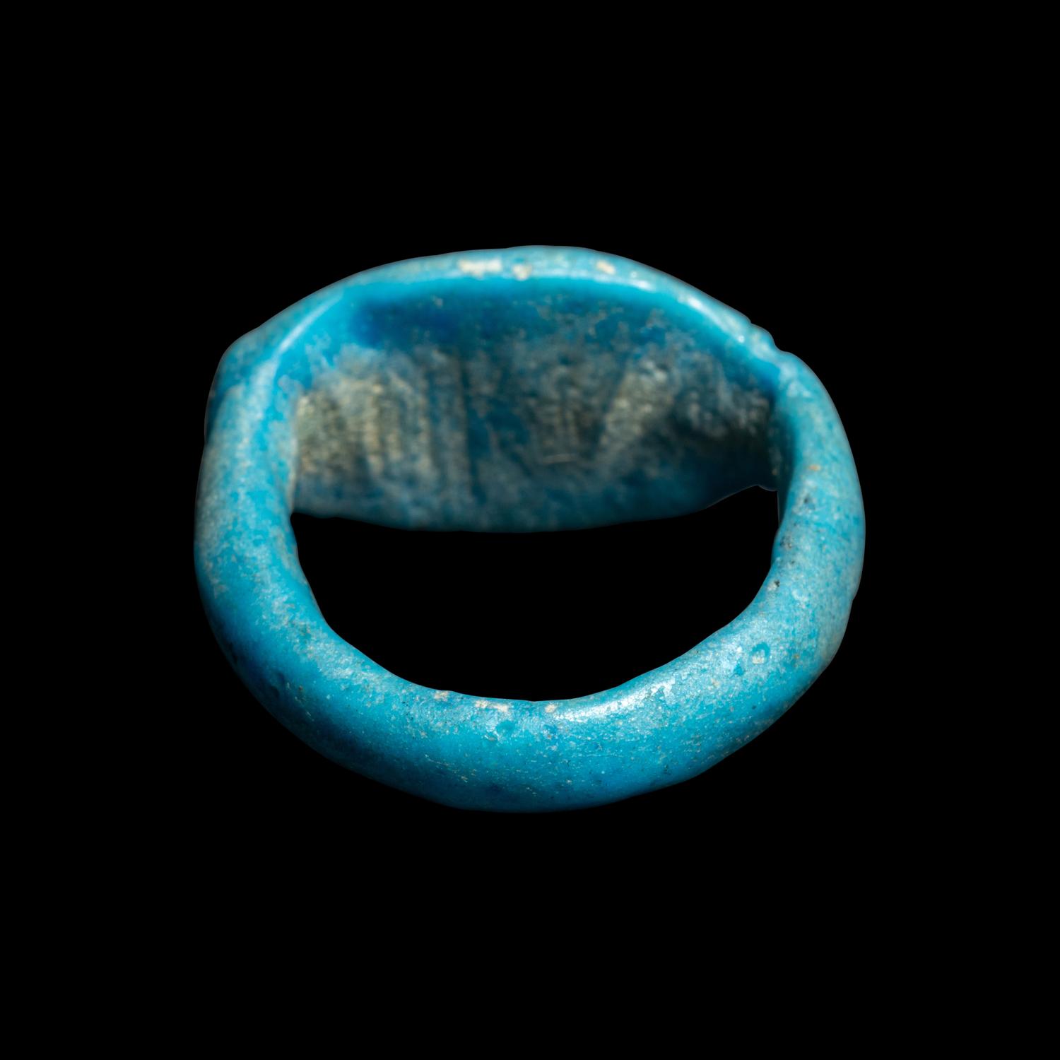 An Egyptian Faience Ring