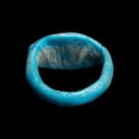 An Egyptian Faience Ring