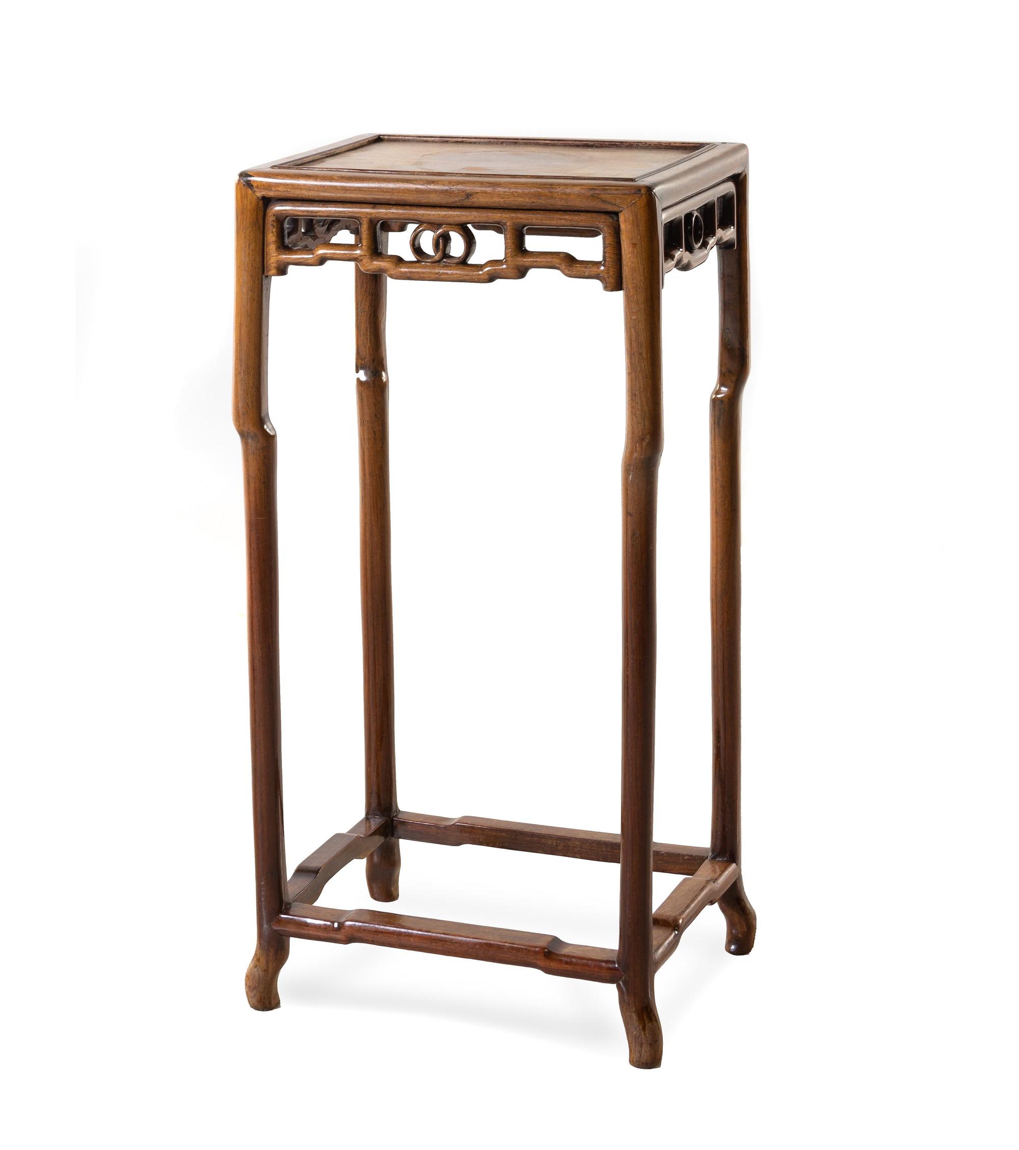 A Chinese Hardwood Jardiniere Stand