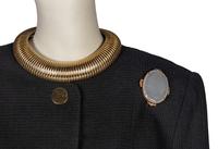 Louis Féraud and Ilie Wacs Two Piece Suits Accompanied by a Collection of Costume Jewelry