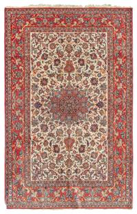 A Sino-Persian Wool Rug 7 feet 5 inches x 4 feet 11 inches. — 20TH CENTURY