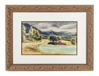 Frederic James, (American, 1915-1985), Vermont Landscape