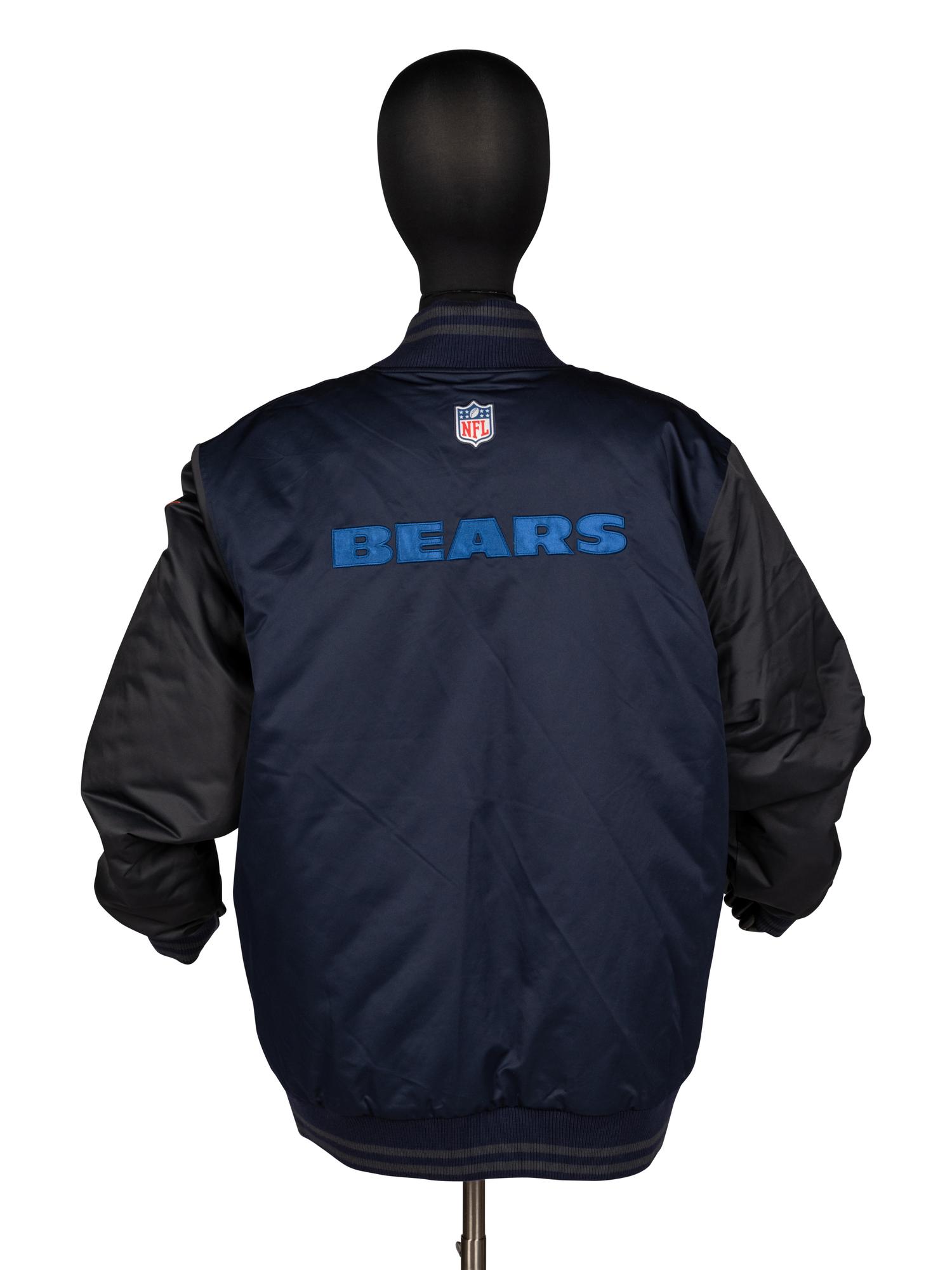Mike Ditka's Personally Owned and Worn Chicago Bears Jacket and Knit Hat