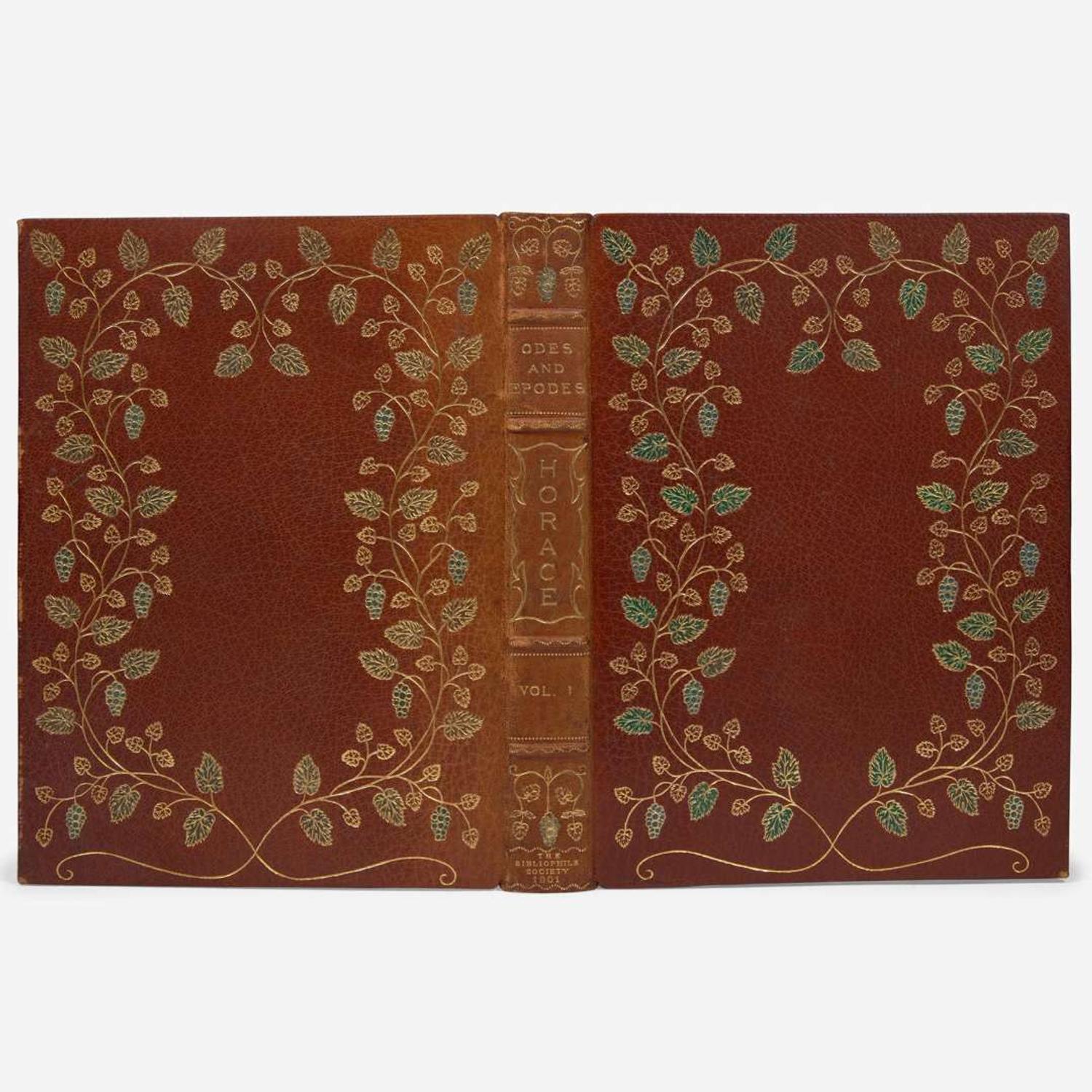 [Fine Bindings] Horace The Odes and Epodes of Horace