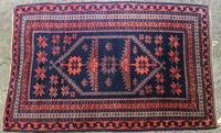 An Antique Yagcibedir 5 feet 4 1/2 inches x 3 feet 7 1/4 inches.