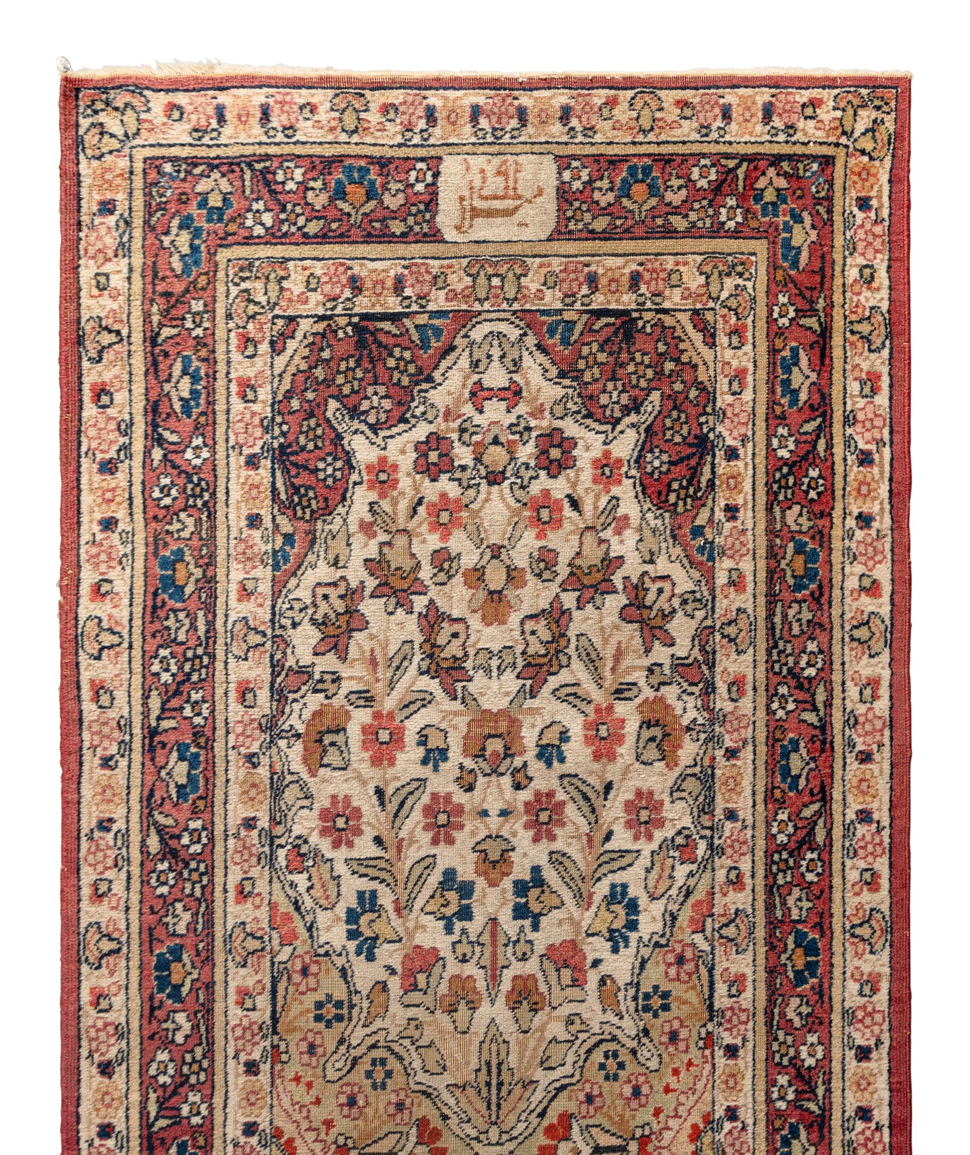 A Lavar Kirman Wool Runner
