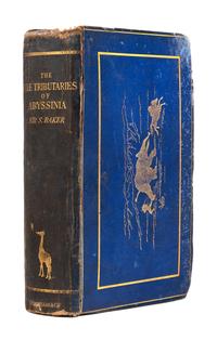 BAKER, Samuel White, Sir (1821-1893) The Nile Tributaries of Abyssinia, and the Sword Hunters of the Hamran Arabs. London: Macmillan and Co., 1867.