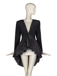 Galanos Pleated Top, 1980s