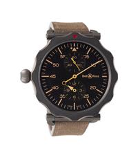 BELL & ROSS, REF. BR WW2-71 STAINLESS STEEL 'VINTAGE WW2 RÉGULATEUR HERITAGE' WATCH