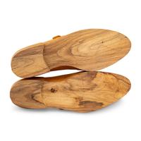 A Pair of Carved Wood Models of Shoes