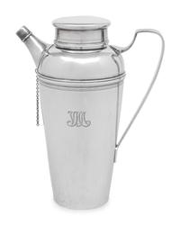 A Tiffany and Co. Silver Cocktail Shaker