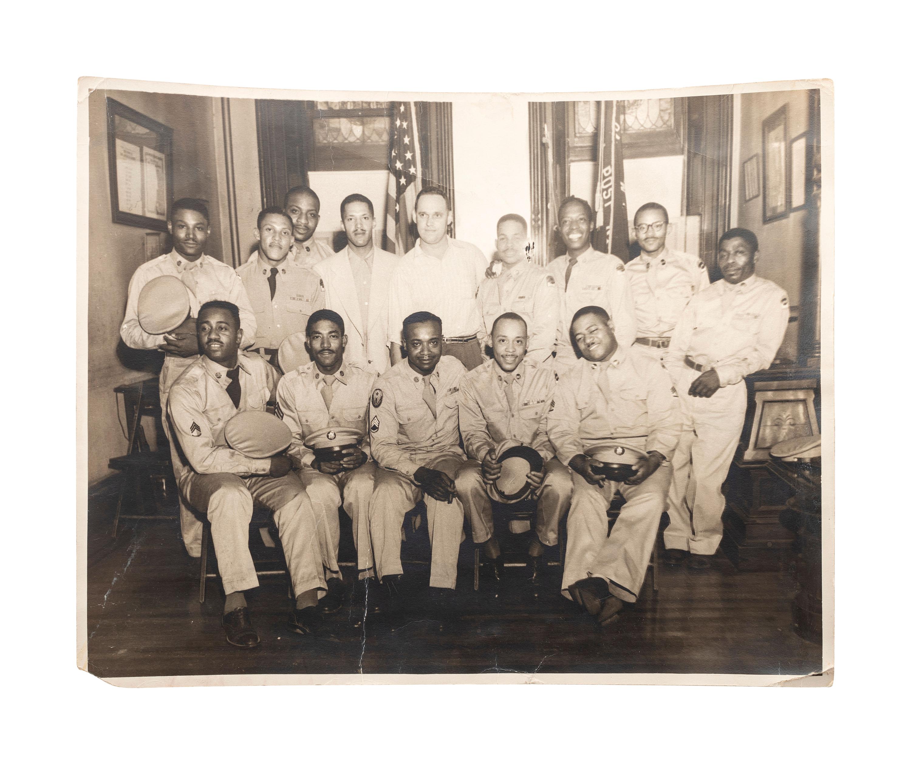 [WORLD WAR II]. Archive identified to African American Sergeant William T. Carter.