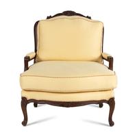 A Louis XV Style Walnut Fauteuil