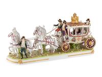 A Scheibe Marriage de Napoleon Porcelain Group