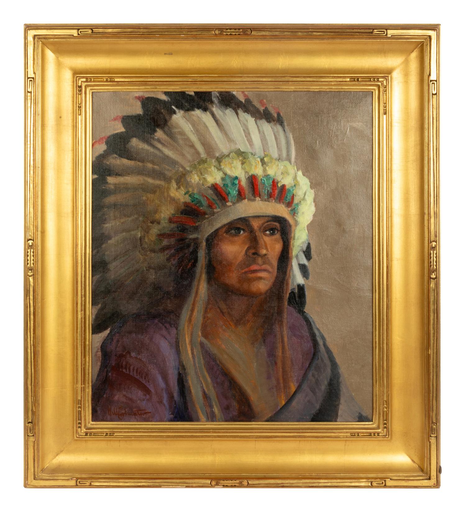 Portrait of an Indian Chief
