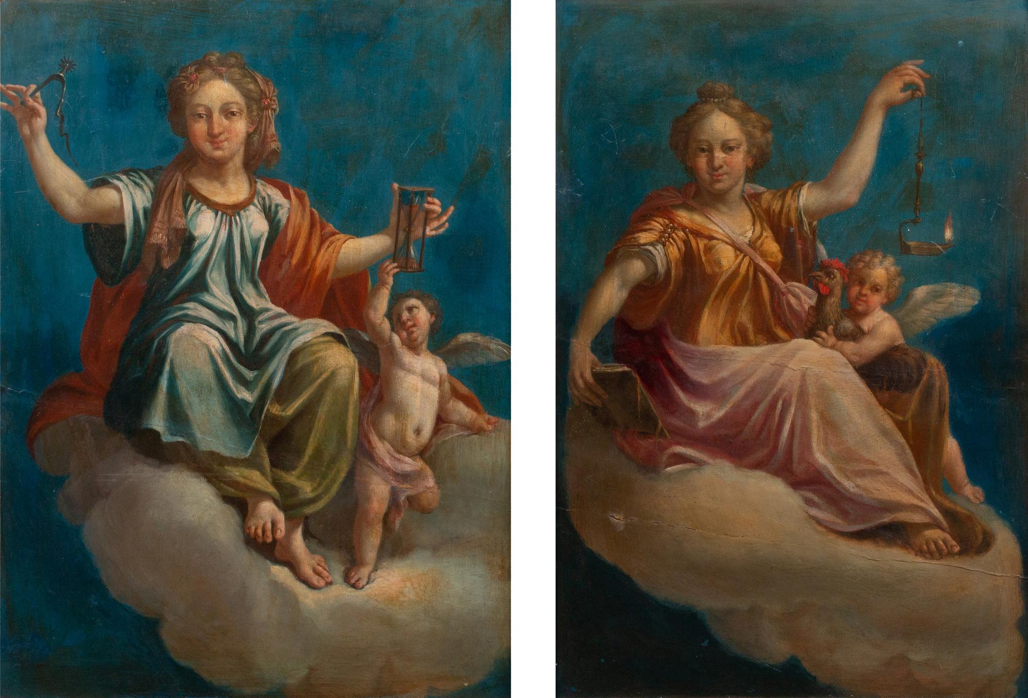A Pair of Allegorical Scenes