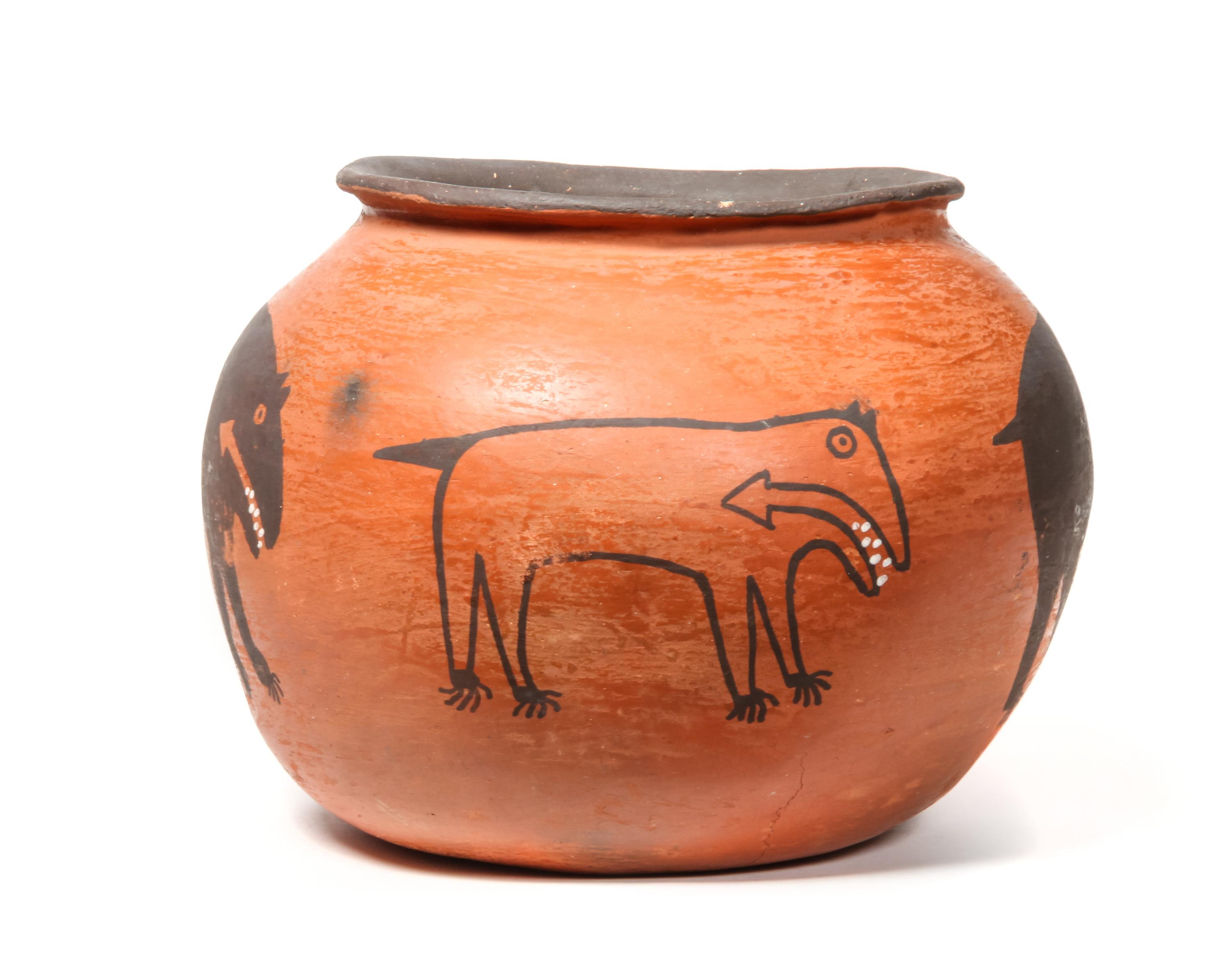 Zuni Drum Pot Height 10 x 13 inches