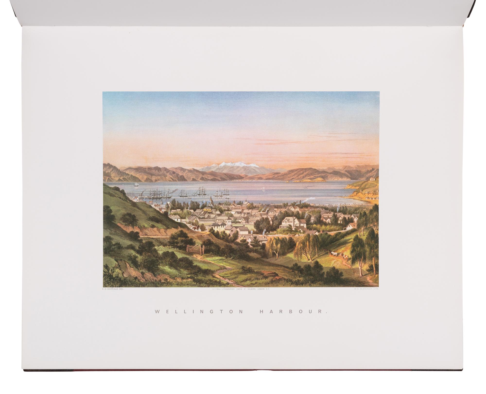 [EXPLORATION -- AUSTRALIA & NEW ZEALAND] -- [FACSIMILES]. A group of 3 facsimiles of lithographed works about New Zealand, comprising: