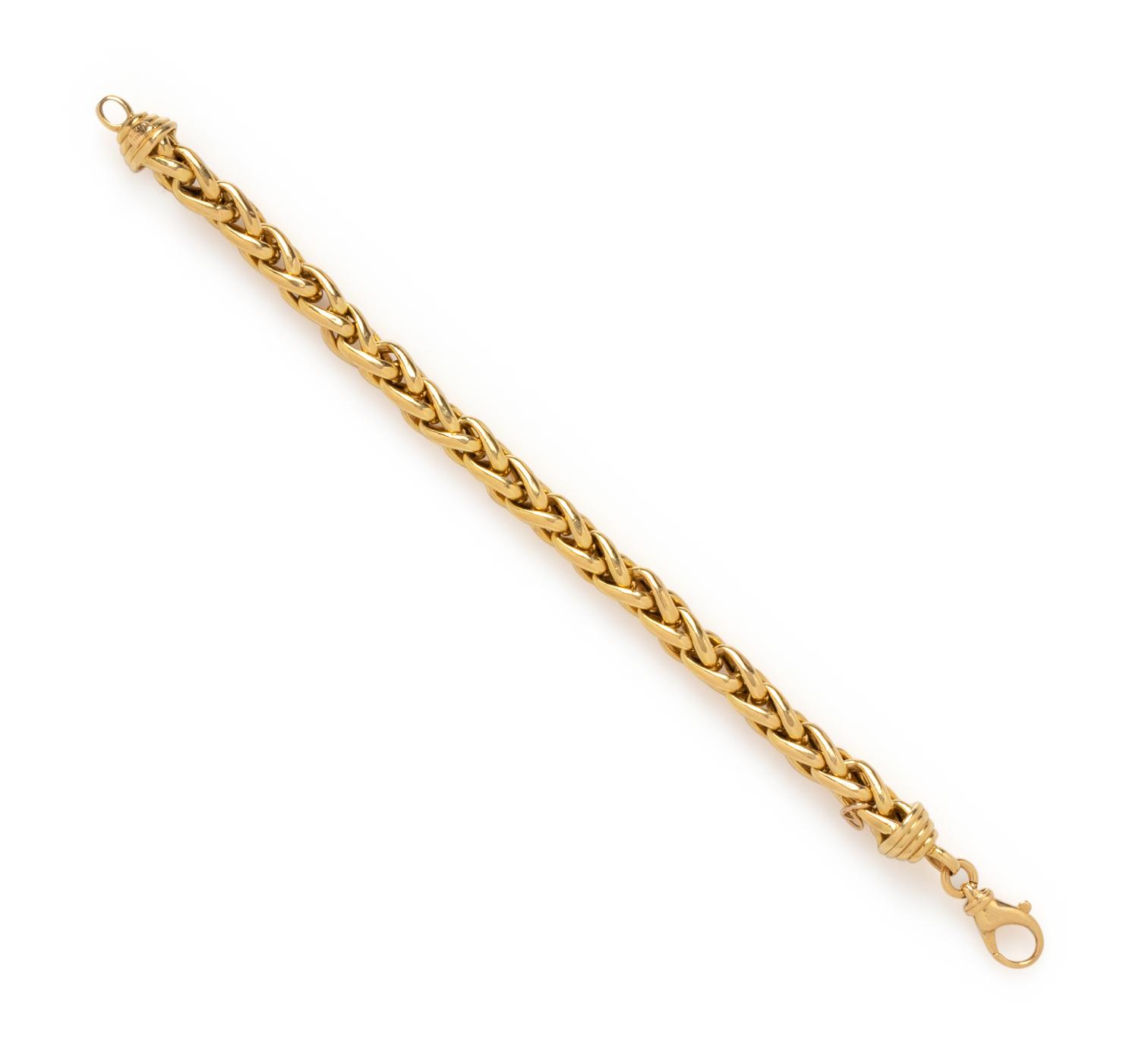 YELLOW GOLD BRACELET