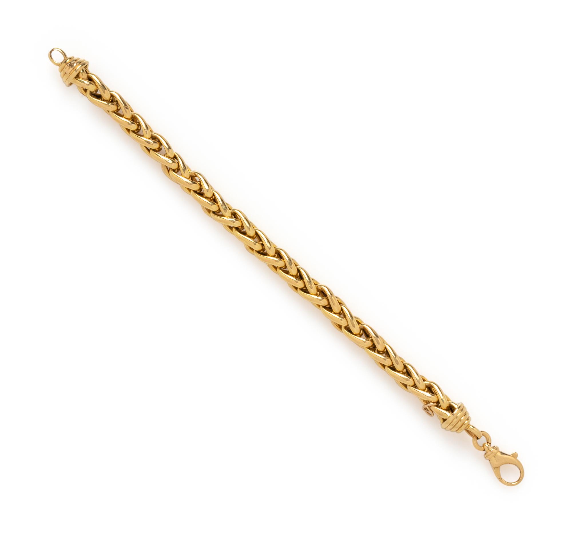 YELLOW GOLD BRACELET