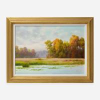 Albert L. Bross Jr. (American, 1921-2003) Swamp Refuge