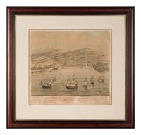 [SAN FRANCISCO]. SWASEY, William F., Captain. View of San Francisco, formerly Yerba Buena, in 1846-7. Before the Discovery of Gold . San Francisco: Bosqui Eng. & Print Co., 1884.