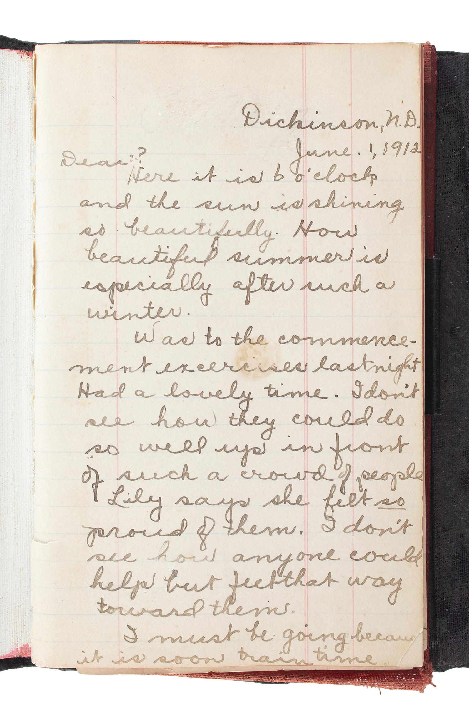 [NORTH DAKOTA-MINNESOTA]. 19th and early 20th-century diaries & ledgers regarding Upper Midwest.