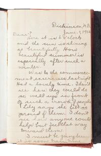 [NORTH DAKOTA-MINNESOTA]. 19th and early 20th-century diaries & ledgers regarding Upper Midwest.