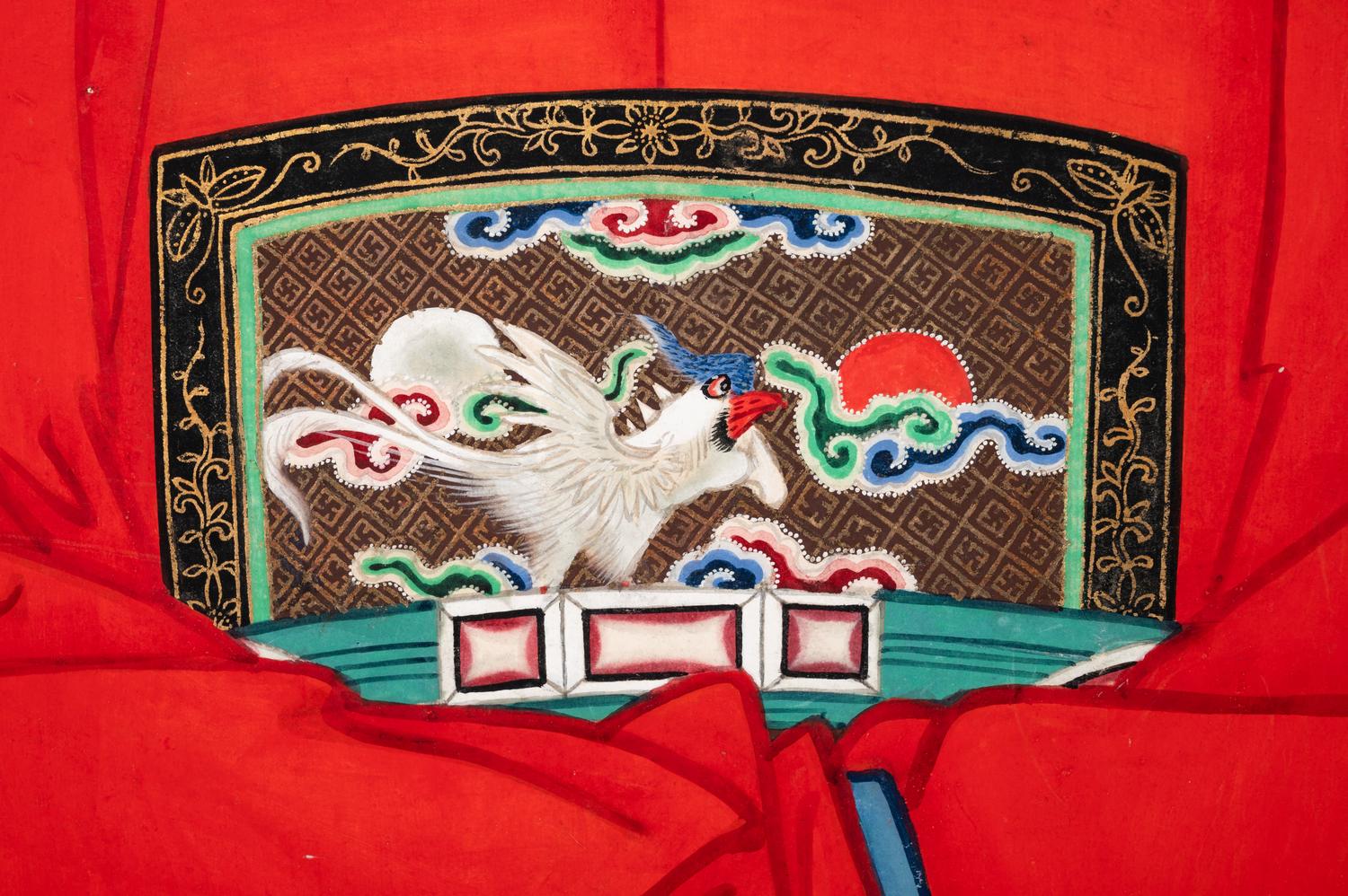 Two Chinese Ancestor Portraits