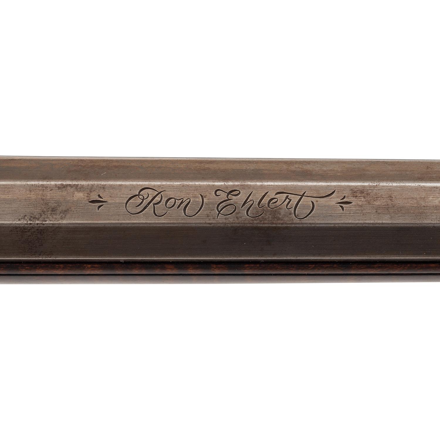 Contemporary Flintlock Flintlock Smooth Rifle by Ron Ehlert