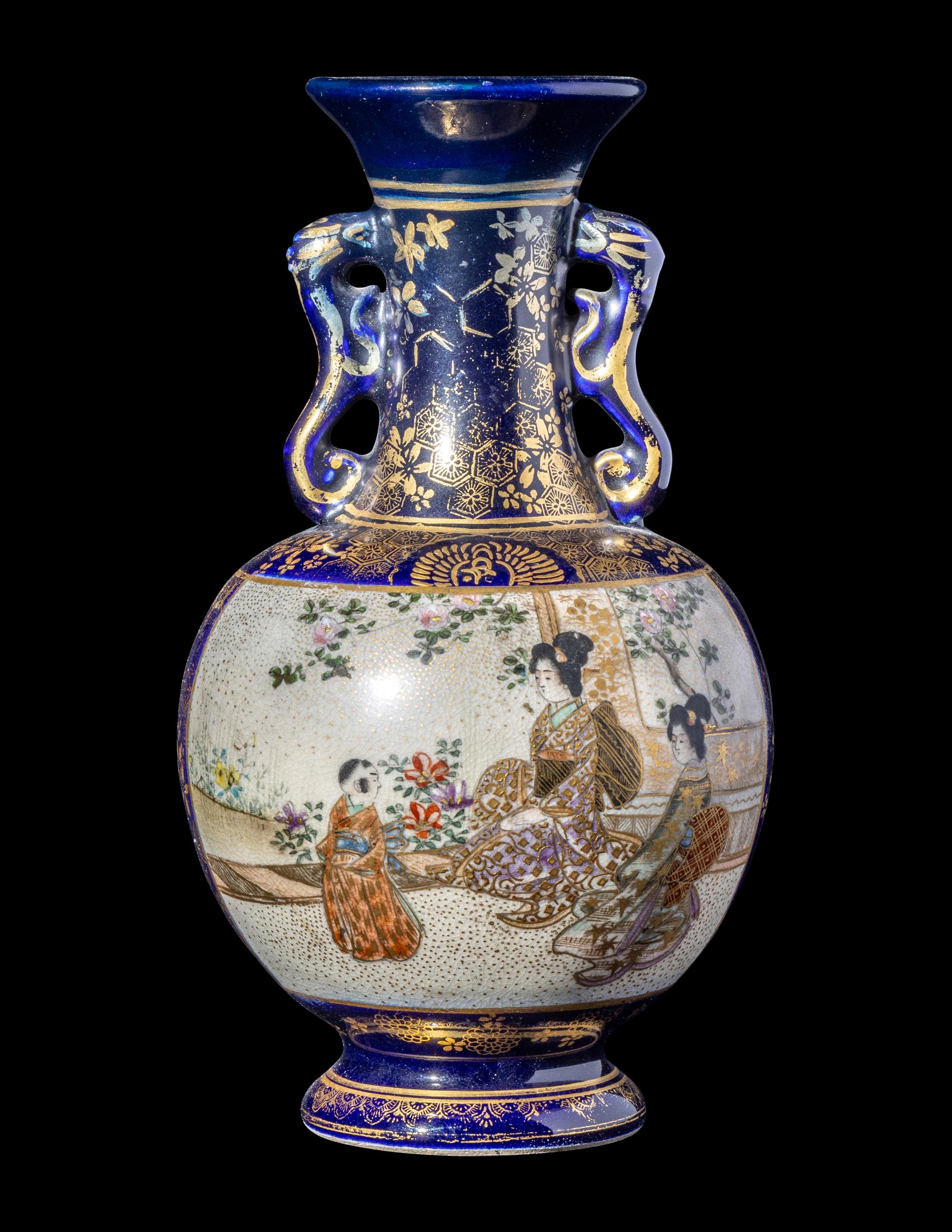 RELEASED TO MUSEUM - A Japanese Kutani Vase