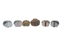 [MILITARIA]. World War II and Korean War-era canteens, canteen covers, and mess kits.