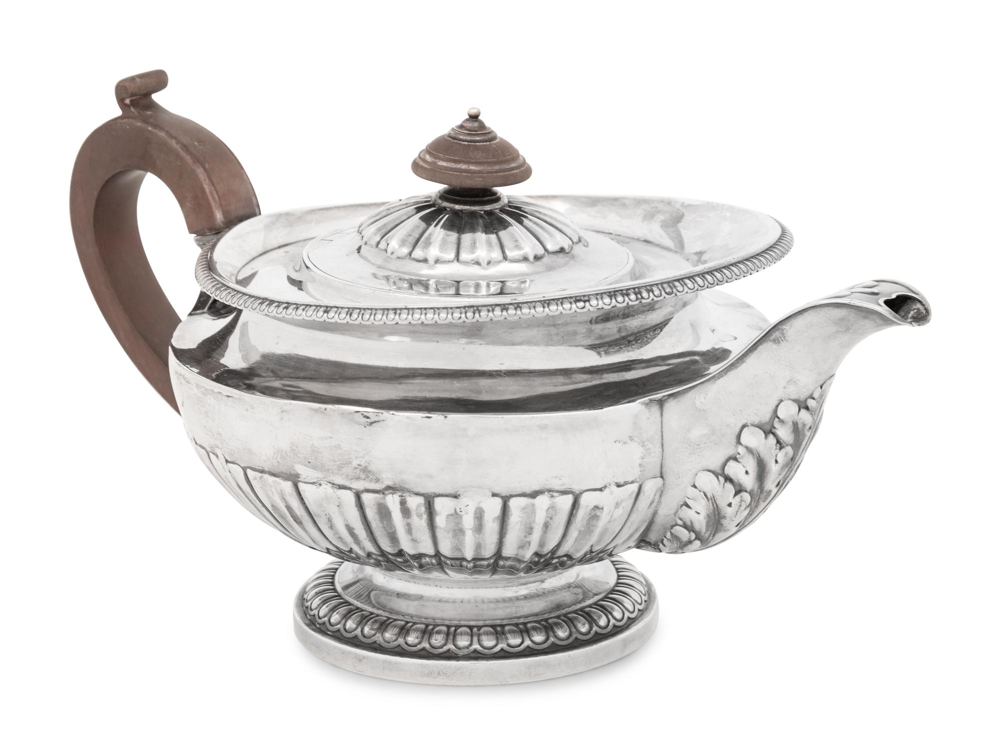 A George IV Silver Teapot