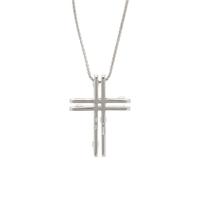 DAMIANI, 'NOTTE DI SAN LORENZO' DIAMOND CROSS PENDANT NECKLACE