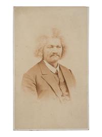 [DOUGLASS, Frederick (1818-1895)]. ROBERTS, J.B., photographer. CDV of Frederick Douglass. Rochester, NY, ca 1867.