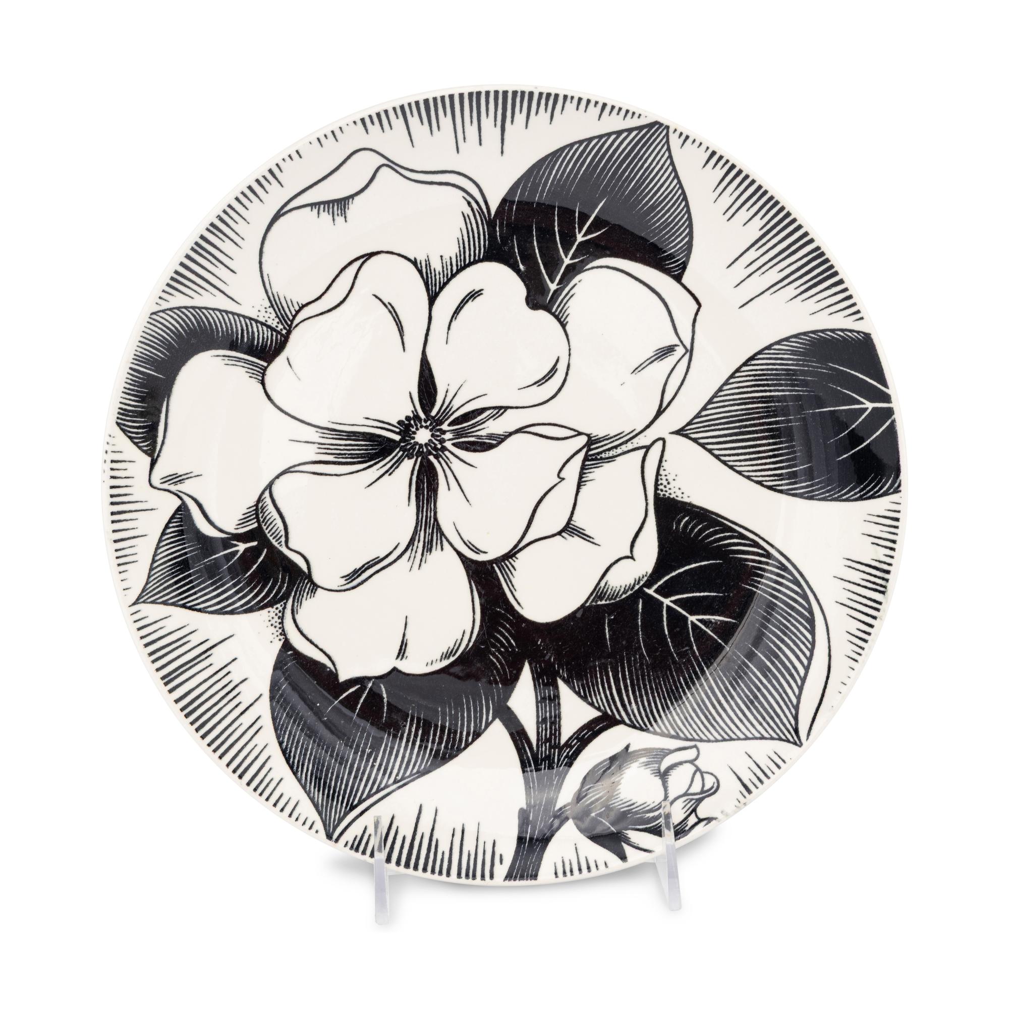 A Group of Six Ceramic Plates