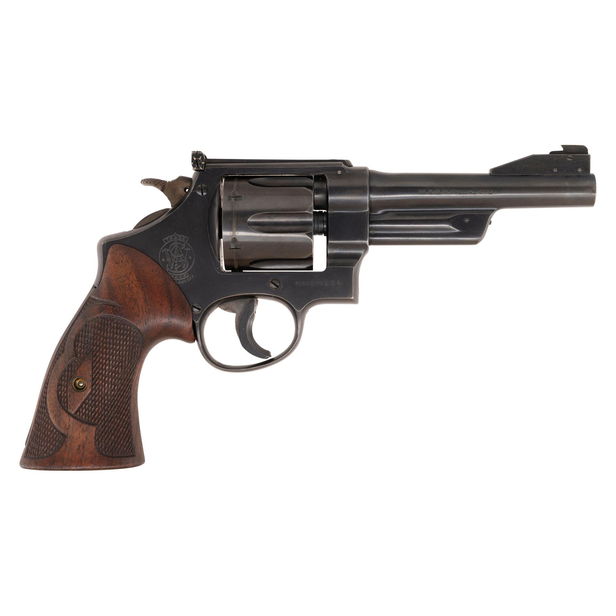 *Smith & Wesson Model .38/44 Hand Ejector with King Sights