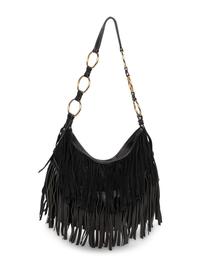 Yves Saint Laurent, La Boheme Suede Fringed Bag