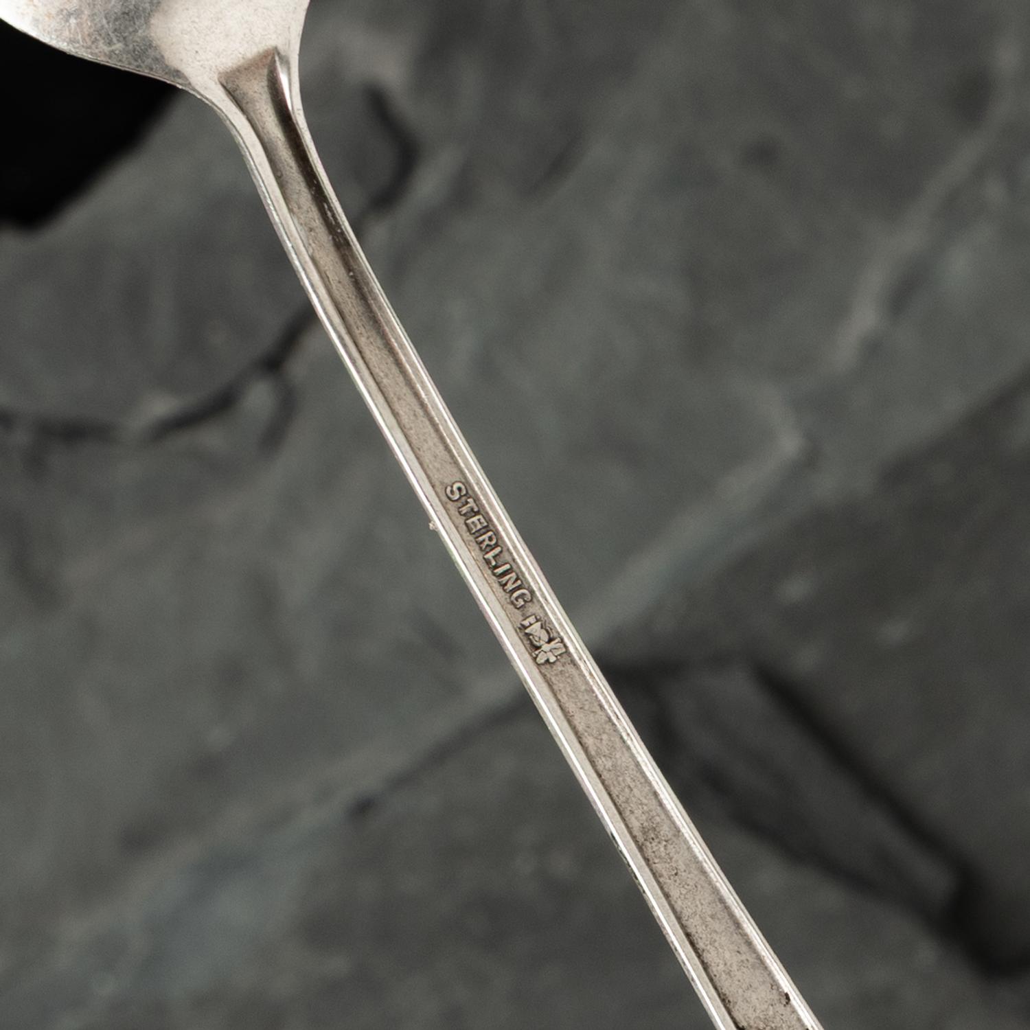 Maisel's Trading Post (Shop, 1923-1960s) — Navajo Sterling Silver Route 66 Curio Iced Tea Spoons, PLUS
