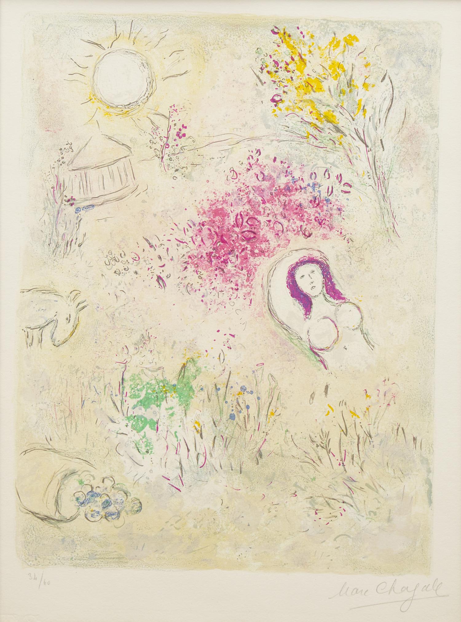Marc Chagall (Belarusian/French, 1887–1985) — Chloé (from Daphnis and Chloé ), 1961