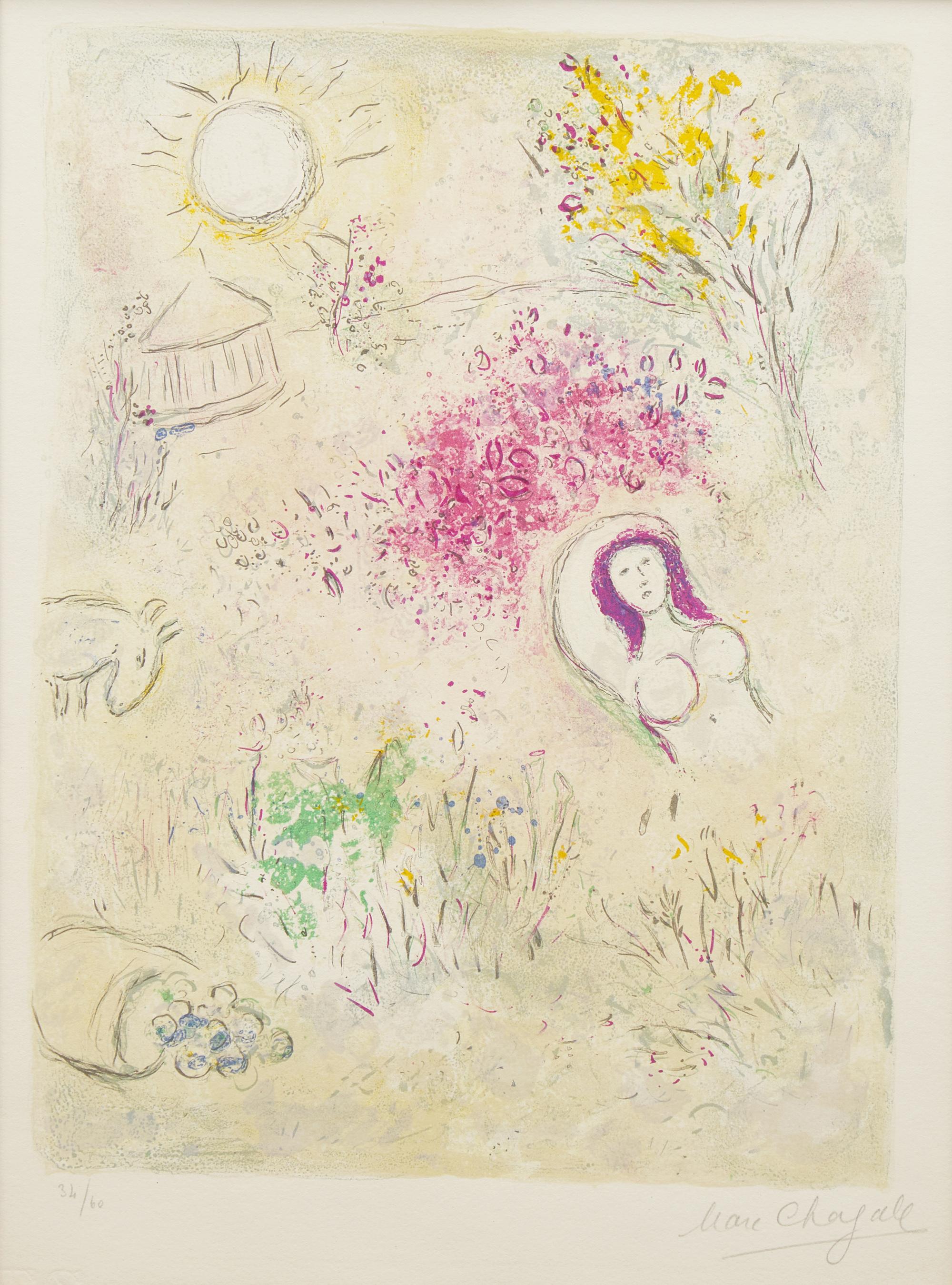 Marc Chagall (Belarusian/French, 1887–1985) — Chloé (from Daphnis and Chloé ), 1961