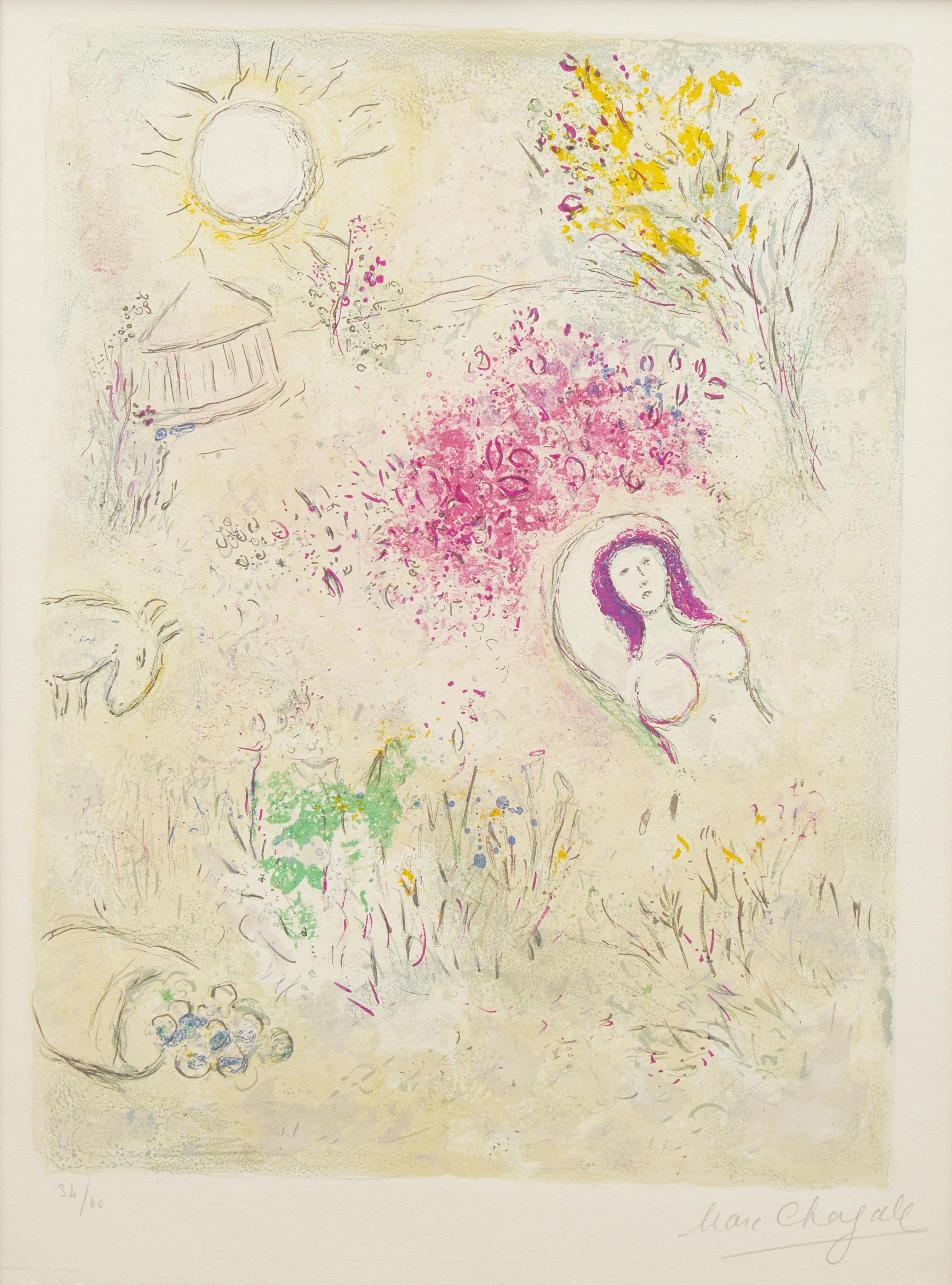 Marc Chagall (Belarusian/French, 1887–1985) — Chloé (from Daphnis and Chloe ), 1961