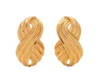 EMIS, YELLOW GOLD EARCIPS